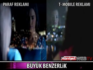 İKİ REKLAM ARASINDAKİ BÜYÜK BENZERLİK