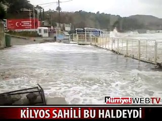 KİLYOS SAHİLİ BU HALDEYDİ