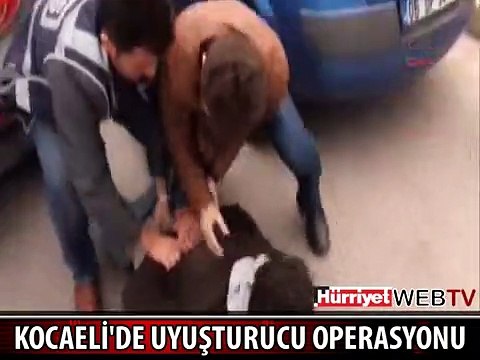KOCAELİ'DEKİ NEFES KESEN OPERASYON POLİS KAMERASINDA