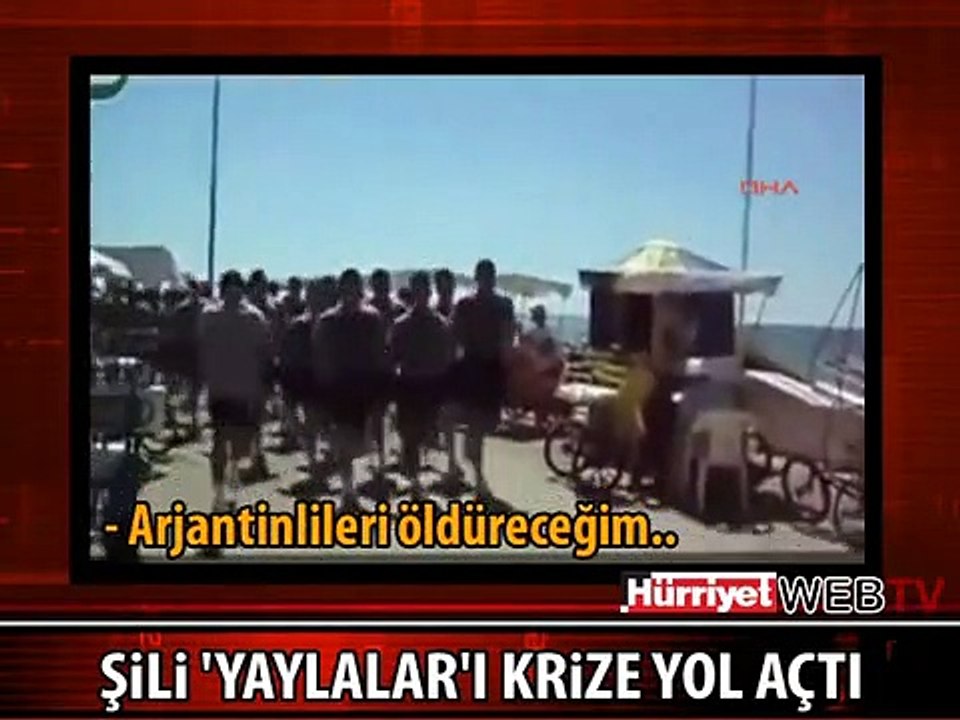 ŞİLİLİ ASKERLER ORTALIĞI AYAĞA KALDIRDI