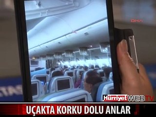 KABİN BASINCI DÜŞTÜ, OKSİJEN MASKELERİ AÇILDI