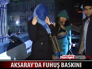 AKSARAY'DA FUHUŞ BASKINI: 37 GÖZALTI