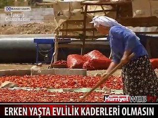 ERKEN YAŞTA EVLİLİK KADERLERİ OLMASIN