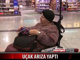 UÇAK ARIZA YAPTI, YOLCULAR 11 SAAT HAVALİMANINDA BEKLEDİ
