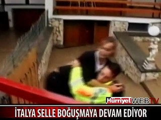 İTALYA SELLE BOĞUŞUYOR