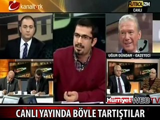 CANLI YAYINDA UĞUR DÜNDAR-MEHMET BARANSU TARTIŞMASI