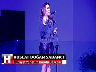 VUSLAT DOĞAN SABANCI HÜRRİYET DÜNYASI'NI ANLATTI