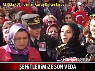 ŞEHİTLERİMİZ SON YOLCULUKLARI GÖZYAŞLARIYLA UĞURLANDI