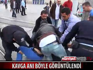 TAKSİM'DE BİR GARİP OLAY