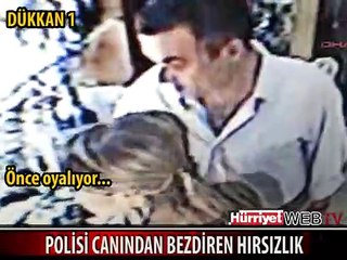 POLİSİ CANINDAN BEZDİREN HIRSIZ