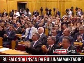 BAHÇELİ'DEN EMNİYET MÜDÜRÜNE AĞIR TEPKİ: O HALDE BU SALONDA HİÇ İNSAN YOK
