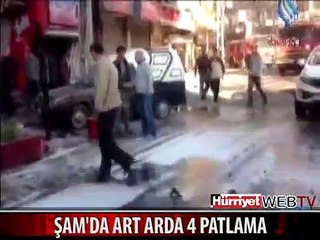 ŞAM'DAKİ BOMBALI SALDIRIDA SİVİL KATLİAM