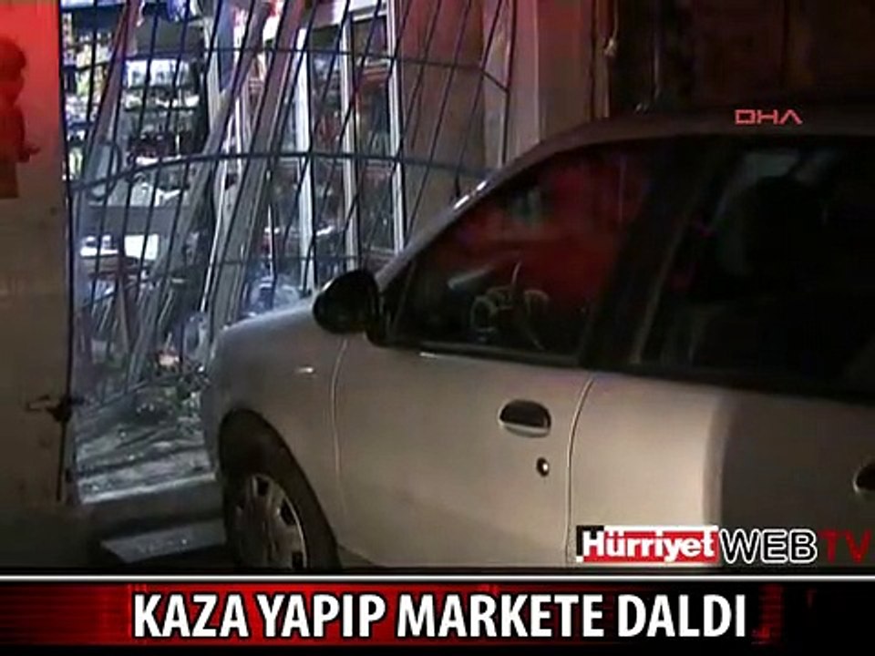 MARKETİN GÜVENLİK KAMERASI HER ŞEYİ KAYDETTİ