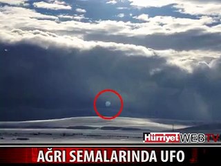 EN NET UFO GÖRÜNTÜLERİ AĞRI'DAN