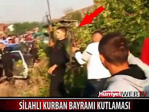 SİLAHLI KURBAN BAYRAMI KUTLAMASI