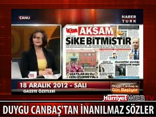 HABERTÜRK SPİKERİNDEN İNANILMAZ SÖZLER