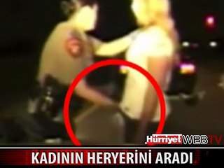 ELİNE DOKTOR ELDİVENİ GİYEN POLİS KADININ HER YERİNİ ARADI
