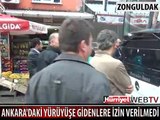 ZONGULDAK'TAN ANKARA'YA YÜRÜYÜŞE GİDENLERE POLİS İZİN VERMEDİ