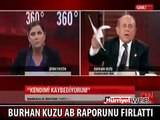 BURHAN KUZU AB RAPORUNU BÖYLE ÇÖPE ATTI