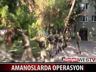 AMANOSLAR'DA PKK'YA DARBE