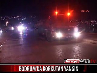 OTELLERE 200 METRE MESAFEDE KORKUTAN YANGIN