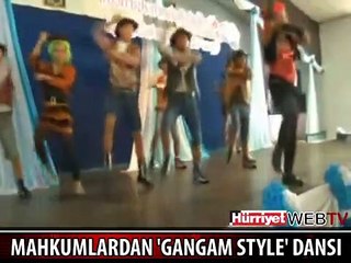 TAYLAND'DA MAHKUMLARDAN GANGAM STYLE DANSI