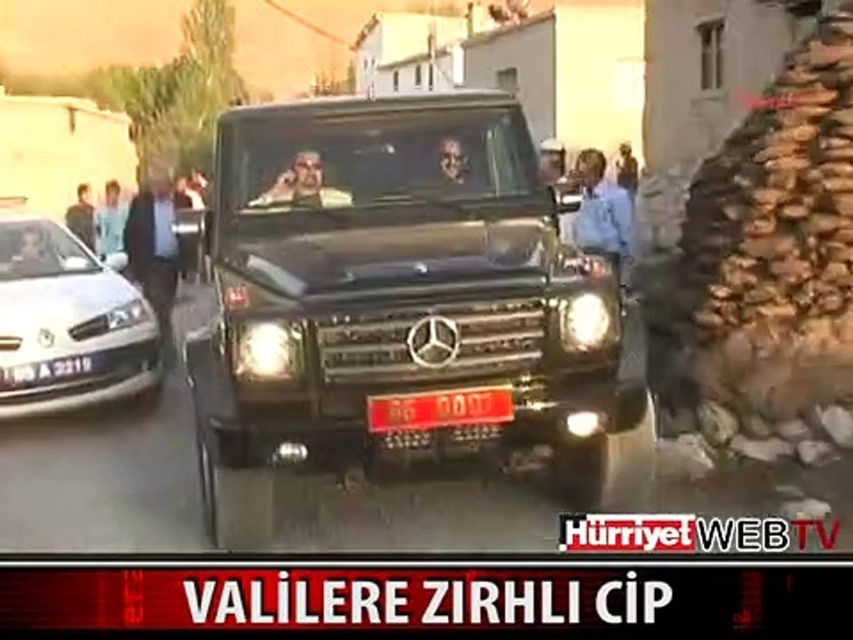 8 VALİYE ÖZEL ZIRHLI CİP
