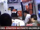 EROL GÜNAYDIN AMBULANS UÇAKLA İSTANBUL'A SEVK EDİLDİ