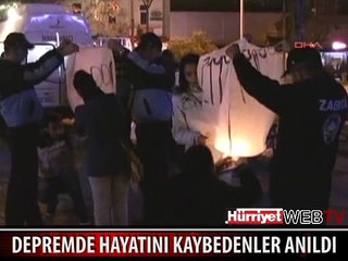 12 KASIM DÜZCE DEPREMİNDE HAYATINI KAYBEDENLER ANILDI