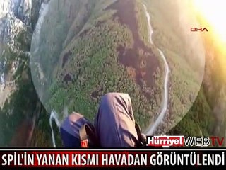 PARAŞÜTÇÜLER HAVADAN GÖRÜNTÜLEDİ