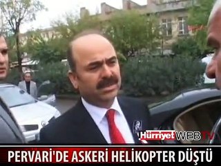 SİİRT'TE ASKERİ HELİKOPTER DÜŞTÜ: 17 ASKER ŞEHİT