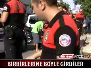 ANTALYA'DA CADDE ORTASINDA İNANILMAZ OLAY
