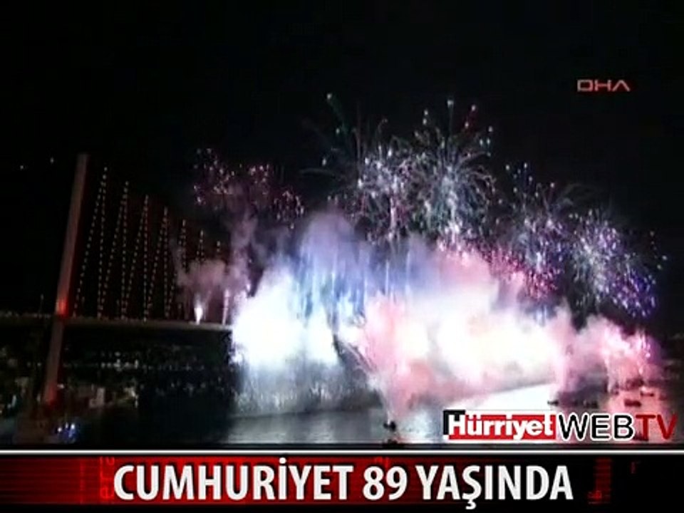 CUMHURİYET BAYRAMI'NDA BOĞAZ IŞIL IŞIL