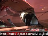 UÇAKTA KALP KRİZİ GEÇİREREK ÖLDÜ