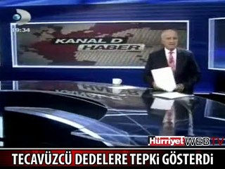 BİRAND CANLI YAYINDA BÖYLE TEPKİ GÖSTERDİ