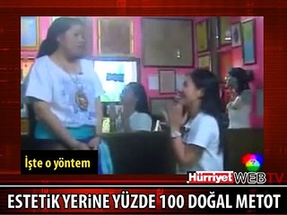 KADINLARIN YENİ TERCİHİ! ESTETİK YERİNE YÜZDE 100 DOĞAL METOT