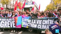 Francia: protestas contra el alto costo de vida y la inacción frente al cambio climático