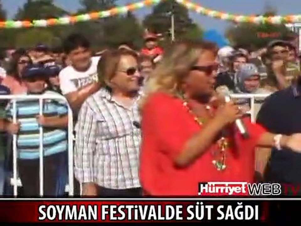 SAFİYE SOYMAN SÜT SAĞDI, FAİK ÖZTÜRK YÜZÜNÜ YIKADI