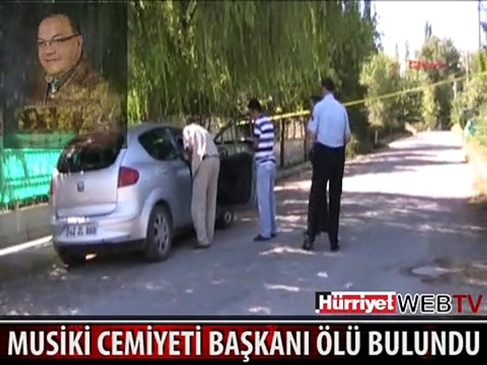 MUSİKİ CEMİYETİ BAŞKANI OTOMOBİLİNDE ÖLÜ BULUNDU