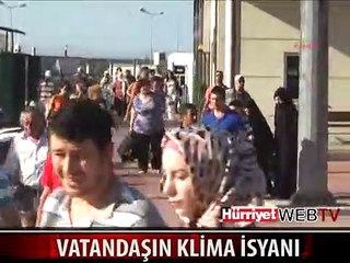 VATANDAŞ İSYAN ETTİ