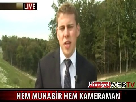 HEM MUHABİR HEM KAMERAMAN