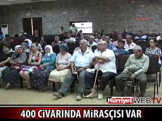BODRUM'DA BÜYÜK MİRAS KAVGASI
