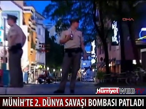 2'NCİ DÜNYA SAVAŞI'NDAN KALMA BOMBA PATLADI