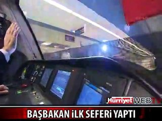 BAŞBAKAN ERDOĞAN HEM KULLANDI HEM ANONS YAPTI