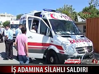 KADIKÖY'DE İŞ ADAMINA POMPALI TÜFEKLİ SALDIRI