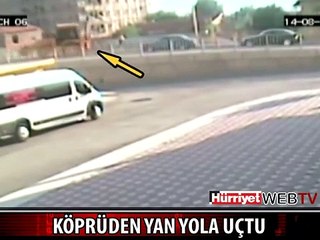 DOZER YAN YOLA BÖYLE UÇTU