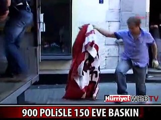 900 POLİSLE 150 NEONAZİ HÜCRE EVİ BASILDI