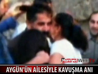 AYGÜN'ÜN AİLESİYLE KAVUŞMA ANI