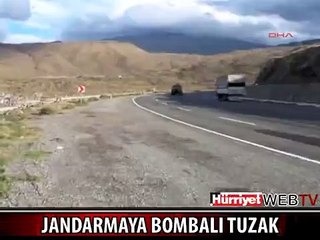 AĞRI DAĞI'NDA JANDARMAYA BOMBALI TUZAK