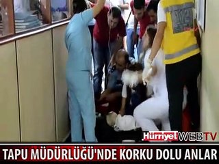 KALABALIĞA ALDIRMADAN SİLAHINI ATEŞLEDİ